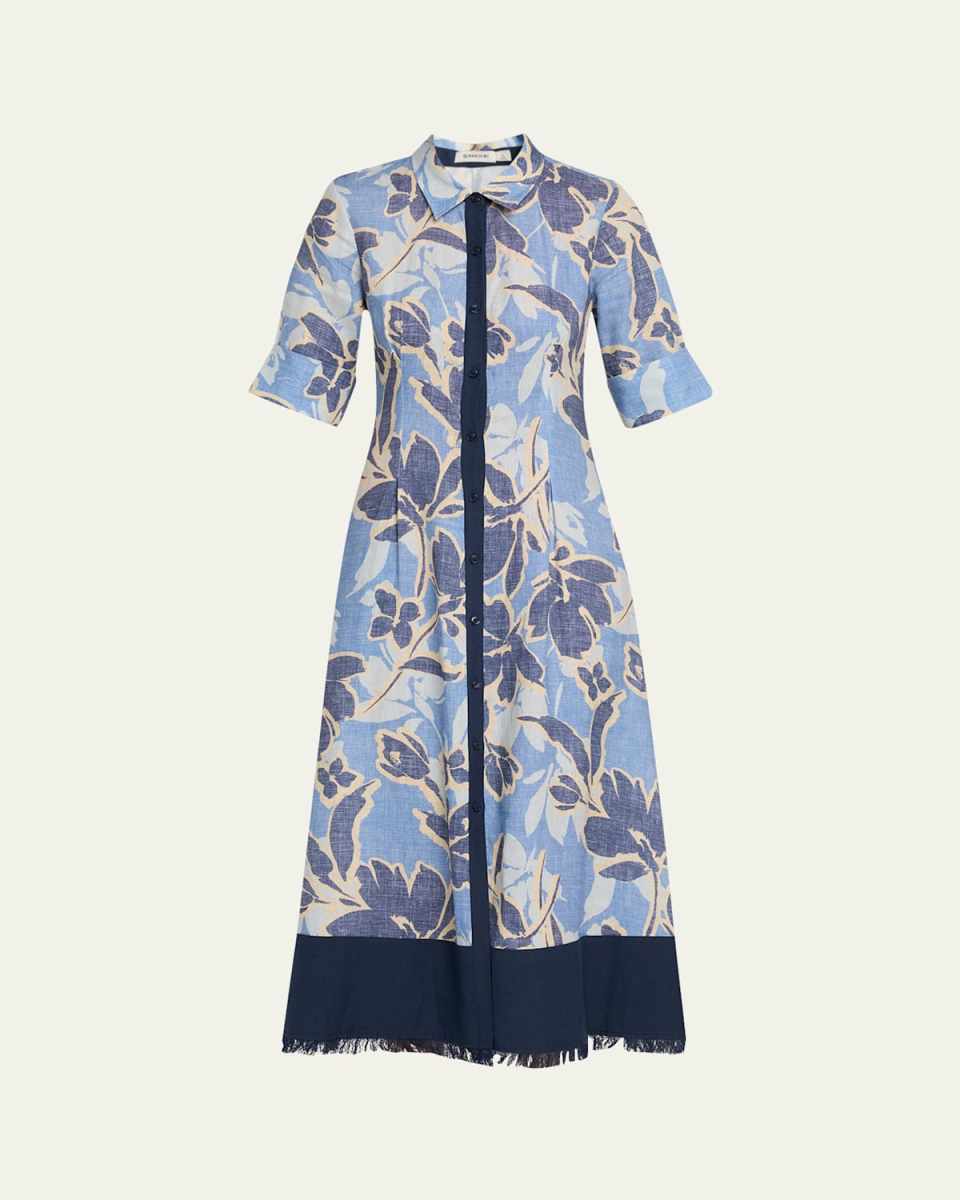 Claudine Midi Shirtdress